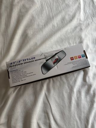 Espejo retrovisor con cámara de reversa