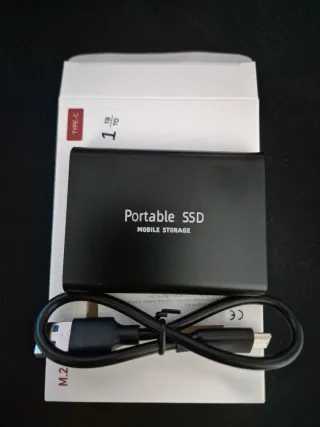 Disco Duro Externo SSD Portátil 1TB