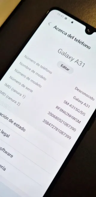 Samsung Galaxy A31 48GB Dual SIM smartphone