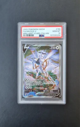 Arceus V PSA 10 Astri Luncenti Ita