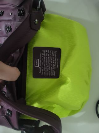 Bolso Tous Piel Morado Oso