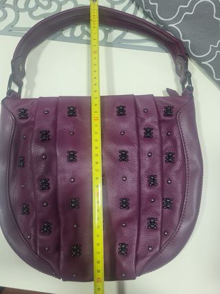 Bolso Tous Piel Morado Oso
