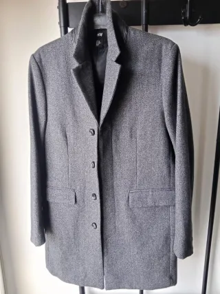 Cappotto Lana H&M Grigio Uomo M