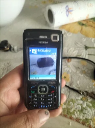 Nokia N70 Cellulare Vintage Nero