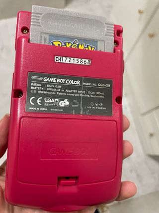 Nintendo Game Boy Color Rosa