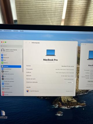 MacBook Pro 16” Argento