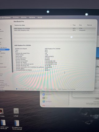 MacBook Pro 16” Plata
