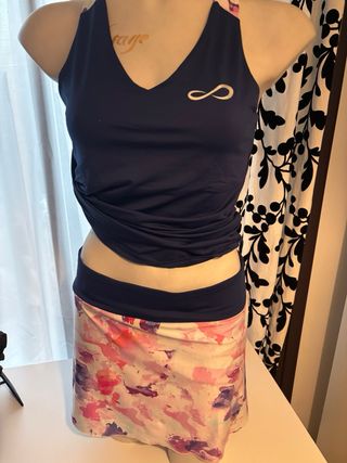 Conj Padel Mujer Endless T M. Mod Diamond Stains