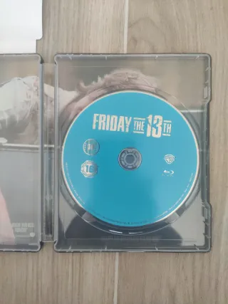 Viernes 13 Steelbook Blu-ray CASTELLANO Primera pa