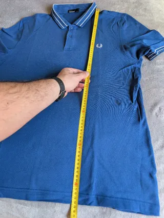 Polo Fred Perry Azul Talla XL