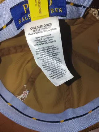 Gorra Polo Ralph Lauren Pana Marrón