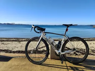 Specialized Tarmac Talla 54 con medidor potencia