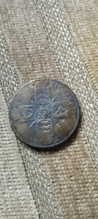 Moneda Plata 1920 Florín Reino Unido