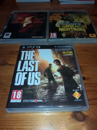 Lote 3 juegos PS3: Resident Evil, Red Dead Redempt