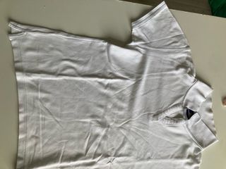 Polo blanco manga corta Boomerang