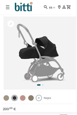 Pacco +0M Yoyo con Capazo