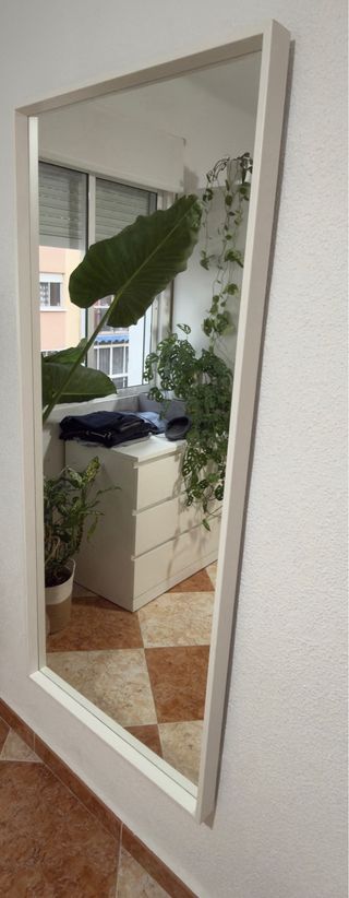 Espejo Ikea Nissedal Blanco 65x150cm