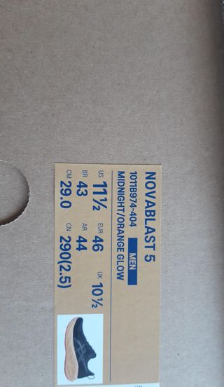 Asics Novablast 5 Talla 46