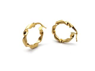 argollas oro 18k