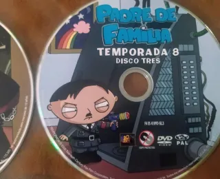 3 DVDs Originales Padre de Familia
