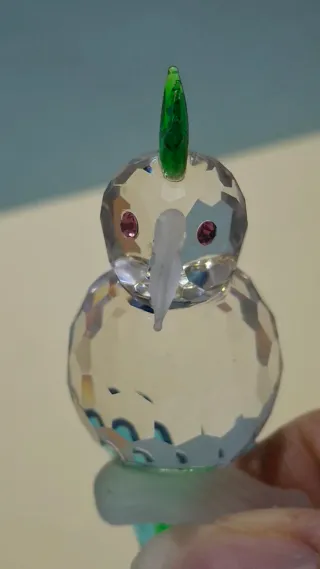 Pappagallo in cristallo Swarovski