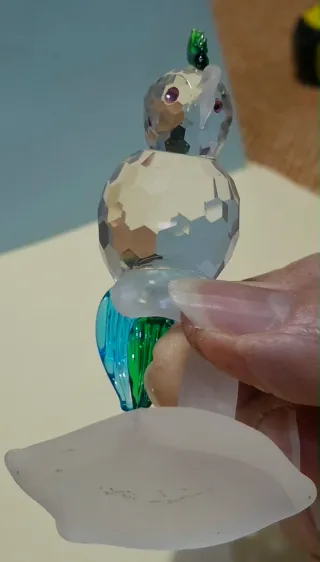 Pappagallo in cristallo Swarovski