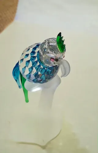 Pappagallo in cristallo Swarovski
