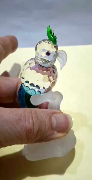 Pappagallo in cristallo Swarovski