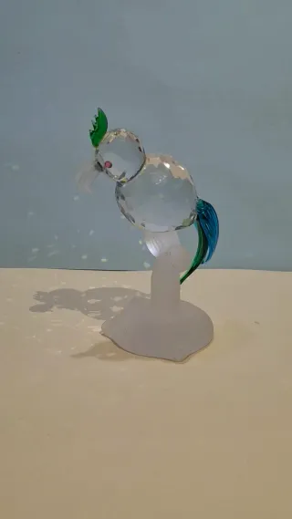 Pappagallo in cristallo Swarovski