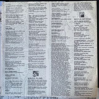 White Flag Sgt. Pepper LP Punk Rock