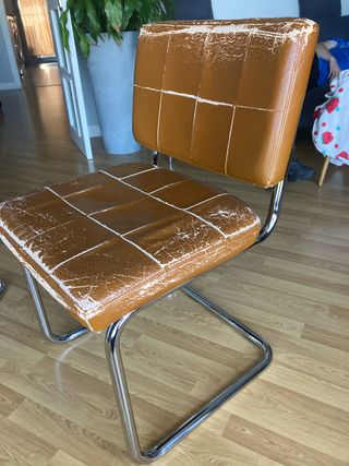 4 Sillas Comedor Diseño vintage tipo Cesca