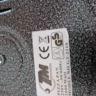 Sartén Eléctrica para Pizza y plancha