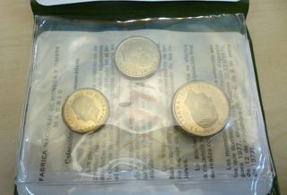 Estuche Pruebas Numismáticas FNMT 1977 Peseta