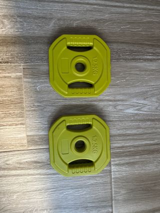2 discos de pesa 1.25 kg