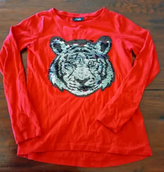 T-shirt Page One Young Tigre Sequin
