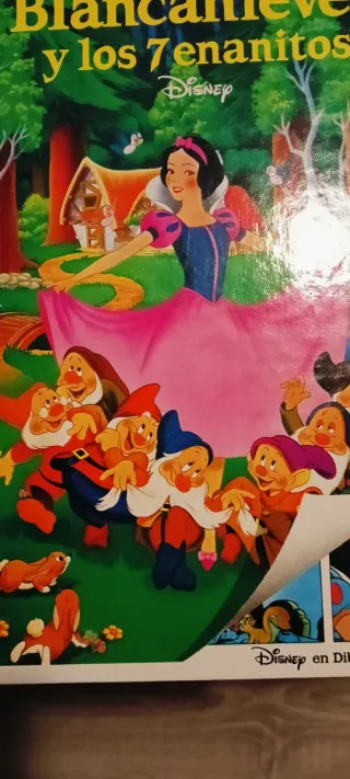 Libros , cuentos en color, colección Disney,