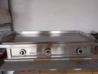 Plancha Acero Repagas 1m acero refozado poco uso