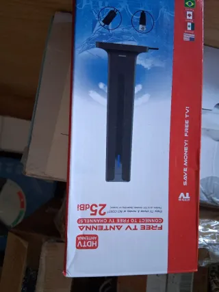 Antena HDTV para TV Gratis 25 dBi