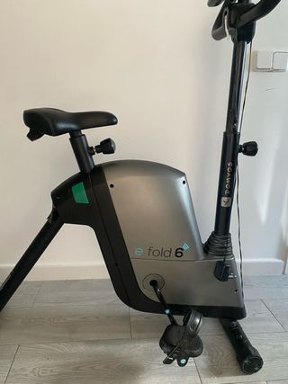 Bicicleta estática Domyos eFold 6 plegable