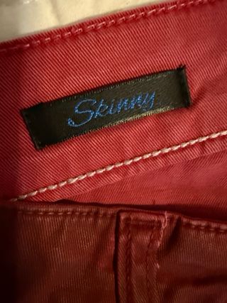 Twin Set Skinny Rosso Vino