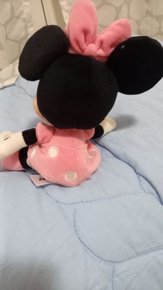 Peluche Minnie Mouse Disney vestito rosa