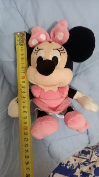 Peluche Minnie Mouse Disney vestito rosa