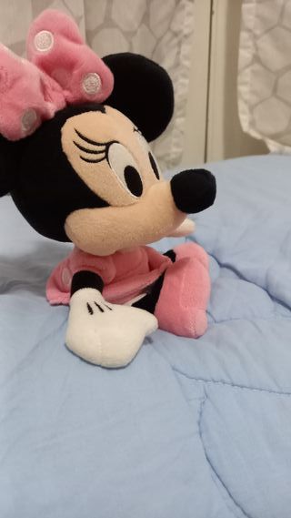 Peluche Minnie Mouse Disney vestito rosa