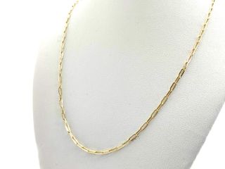 cadena oro 18k 25cm