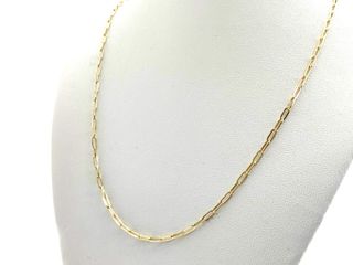 cadena oro 18k 25cm