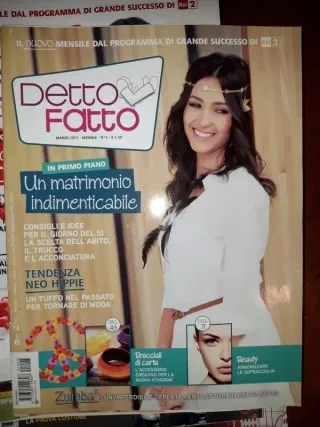 Detto Fatto magazine (Caterina Balivo)