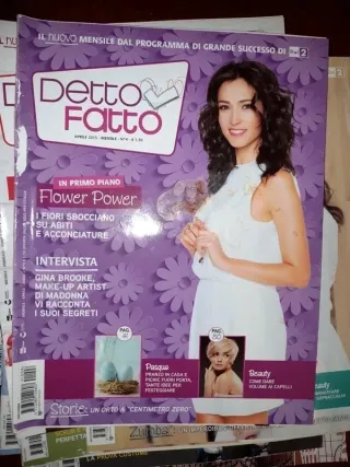 Detto Fatto magazine (Caterina Balivo)