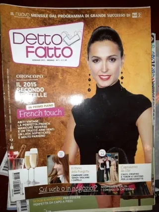 Detto Fatto magazine (Caterina Balivo)