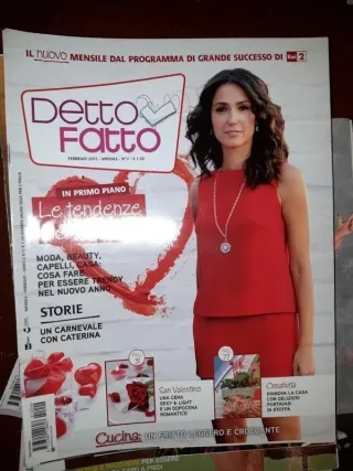 Detto Fatto magazine (Caterina Balivo)