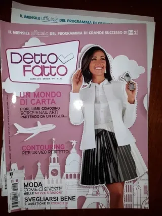 Detto Fatto magazine (Caterina Balivo)